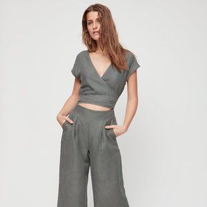 Aritzia Wilfred Brax Jumpsuit